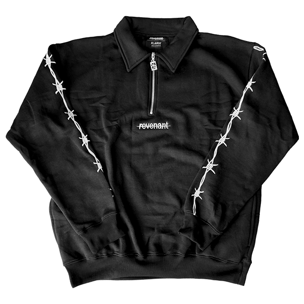 Revenant Barbwire Quarter Zip (BLACK)