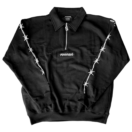 Revenant Barbwire Quarter Zip (BLACK)