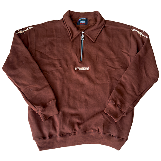 Revenant Barbwire Quarter Zip (BROWN)